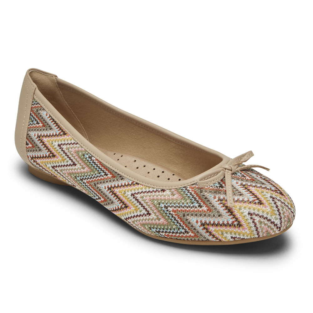 Sapatos Frouxos Rockport Mulher Multicoloridas - Reagan Bow - 91568DFYW